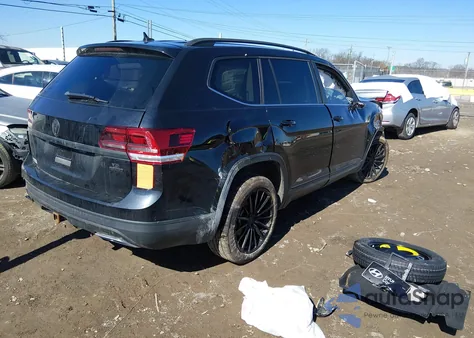 2018 Volkswagen Atlas 3.6L V6 Se/3.6L V6 Se W/Technology z USA, uszkodzony, nr VIN 1V2LR2CA7JC584253